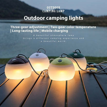 Multifunctional Retro Camping USB Rechargeable Lamp