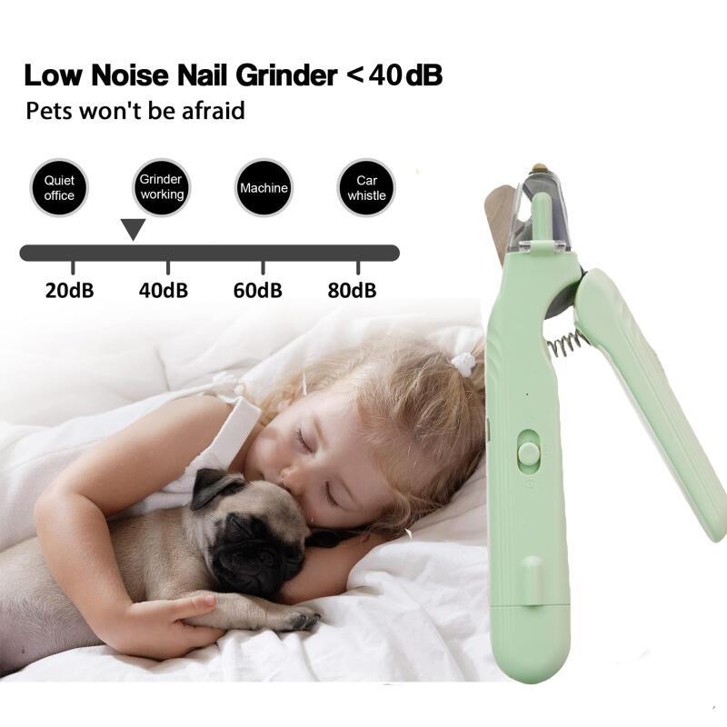 2 In 1 Pet Nail Clippers With Led Light Dog Cat Special Blood Line Pets Gym From House