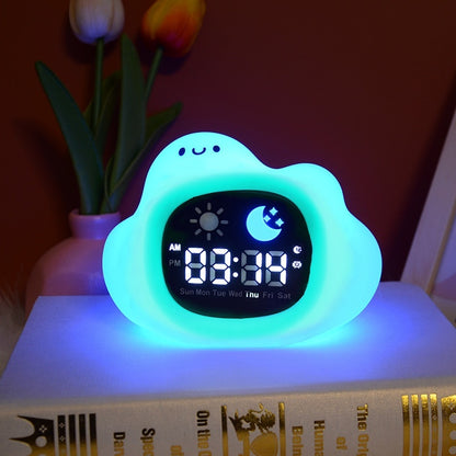 Animal Shape Pat Color Changing Small Night Lamp Gadgets DealSniper.net Alarm Clock Light Clouds