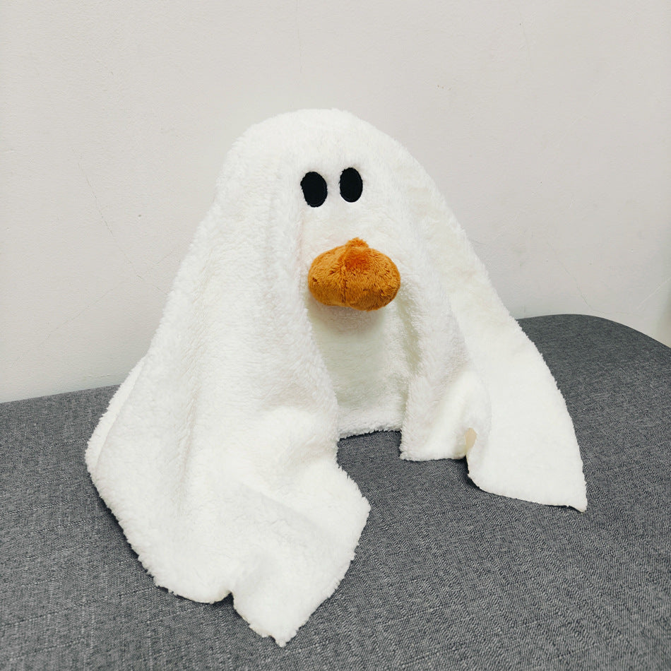 New Gus The Ghost With Pumpkin Pillow Halloween Pumpkin Holidays dealsniper-net Hugging Pumpkin Carpet Ghost 25cm