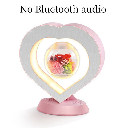 Valentines Day Gift Heart Floating Table LED Night Light