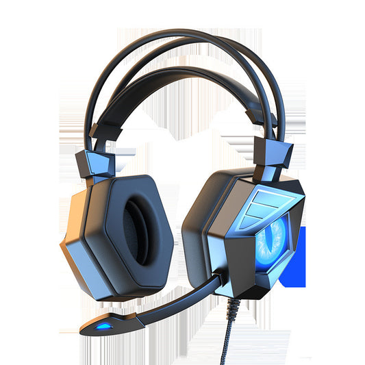 The New Gradient Color Headphone Is Colorful Gadgets dealsniper-net Black Blue light USB