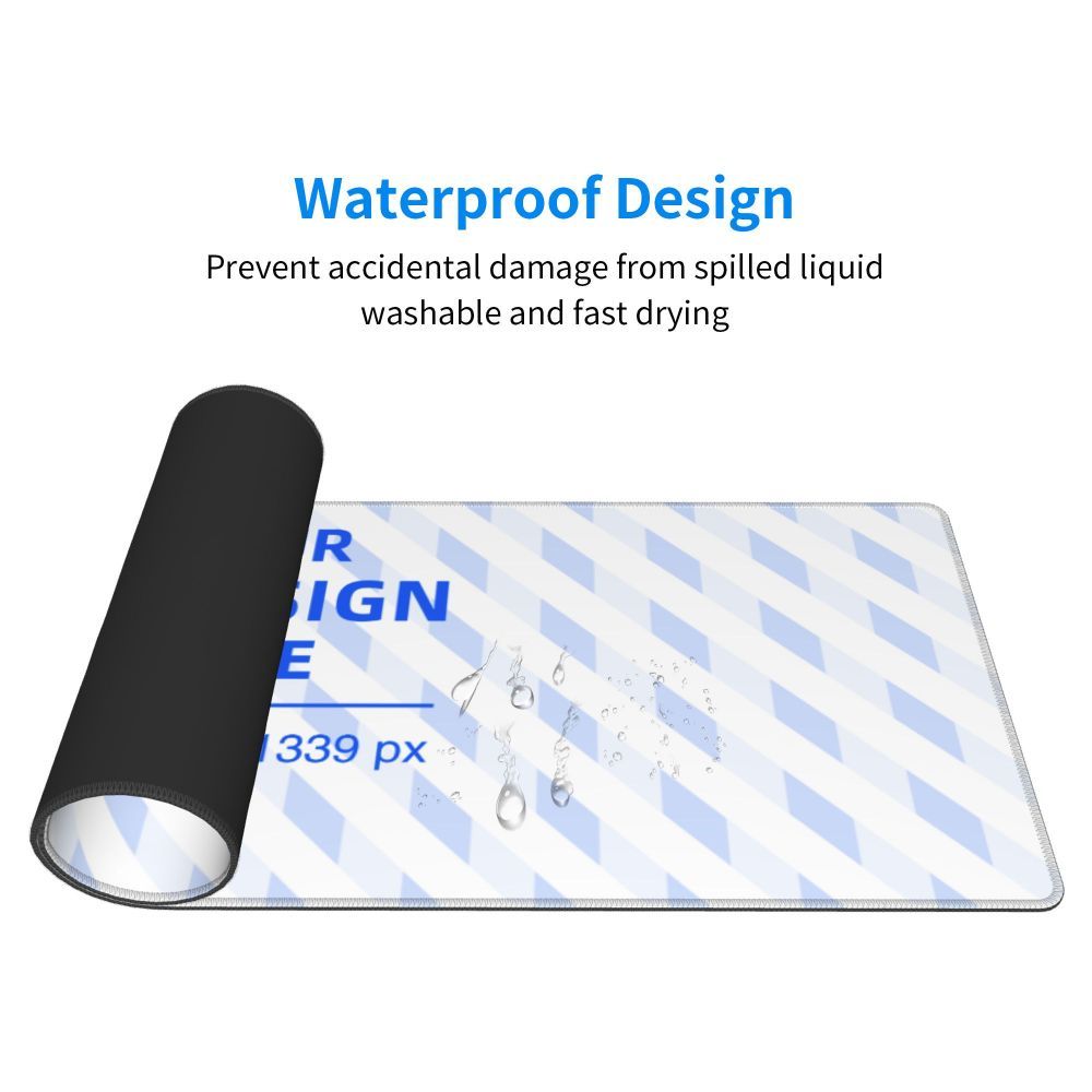 12x31.5in Horizontal Oversized Rubber Keyboard Pad Electronics DealSniper.net