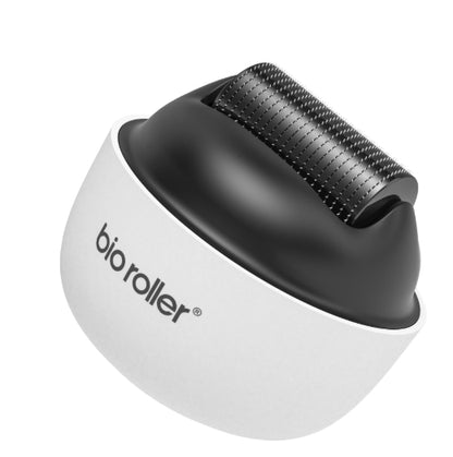 Men's Portable Hair Growth Beard Roller Microneedles Men dealsniper-net 0.5mm G4 White