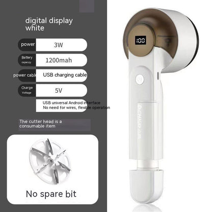 Hair Ball Trimming Household Clothes Hair Ball Trimmer House DealSniper.net White