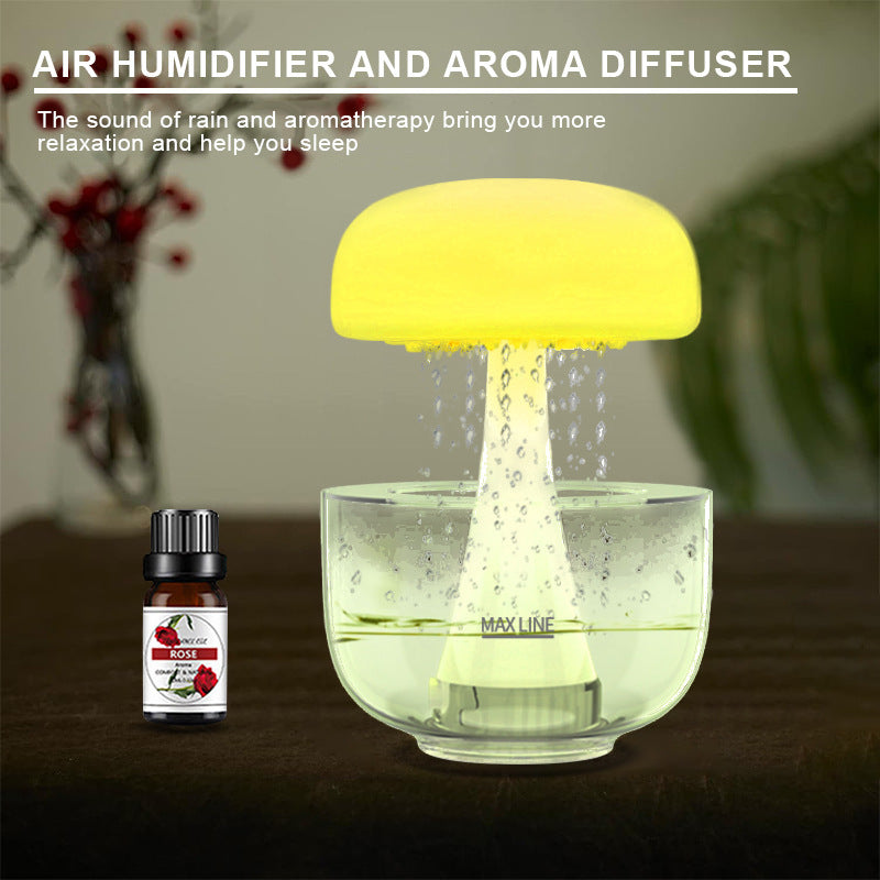 Jellyfish Raindrop Humidifier Ultrasonic Atomization