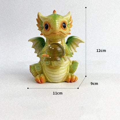 Light-emitting Dragon Fantasy Home Decoration Home Decor dealsniper-net Green