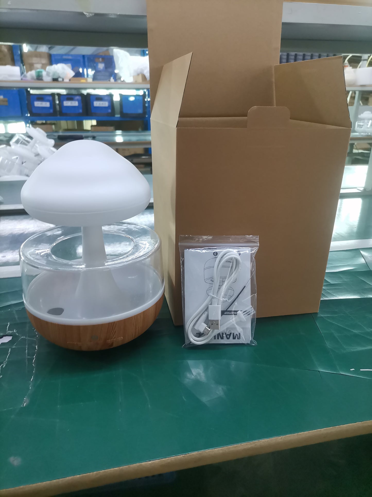 Rain Cloud Aroma Humidifier Raining Humidifier Water Drop Humidifier House dealsniper-net