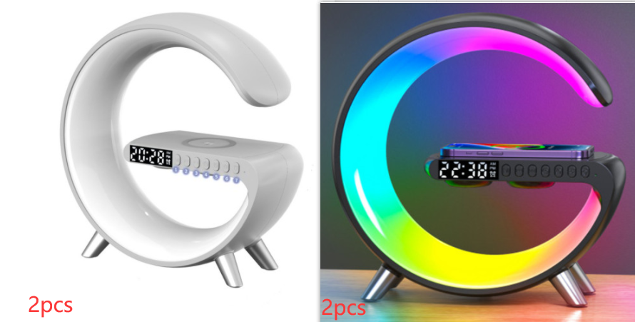 New Intelligent LED Lamp Bluetooth Speake Wireless Charger