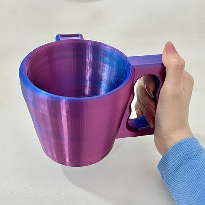 Ice Cream Cup Holder Antifreeze Hand Kitchen DealSniper.net Ice Cream Cup Holder Purplish Blue Gradient