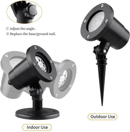 48 Pattern Christmas Projector Laser Light Ai Recorder Gym From House