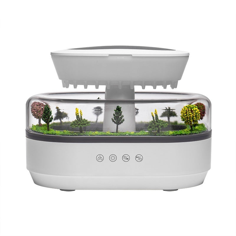 Micro Landscape Aroma Diffuser Household Bedroom Raindrop Humidifier House DealSniper.net