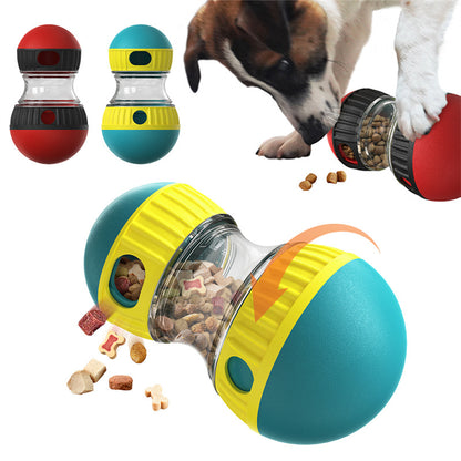 Food Dispensing Dog Toy Tumbler Leaky Food Ball Puzzle Toys Pets dealsniper-net