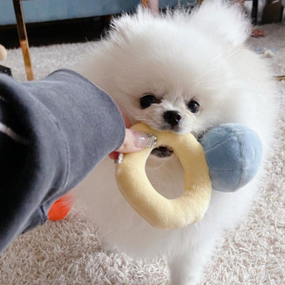 Creative Ring Box Plush Toy Love Diamond Ring Case Pets Gym From House