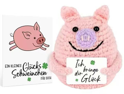 New Cute Positive Energy Pickle Doll Knitting