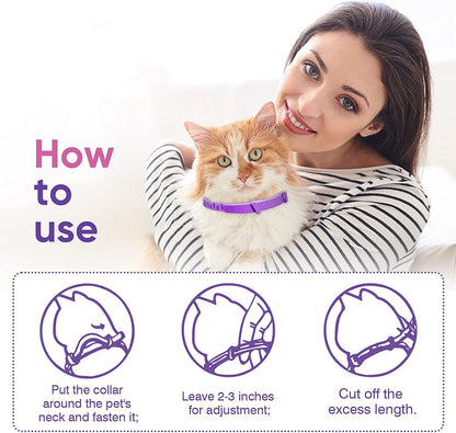 Pet Soothing Calming Collar Cat Pets Gym From House