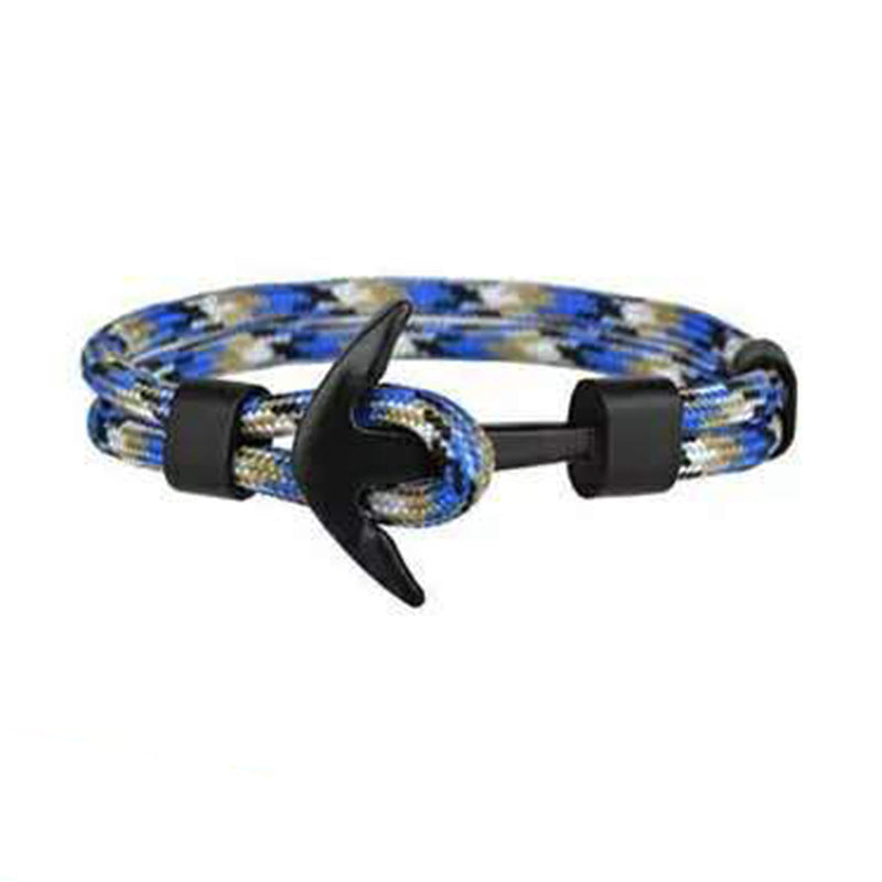 Anchor Bracelet Umbrella Black Pirate Anchor Hand Strap Gift Kids dealsniper-net Blue black