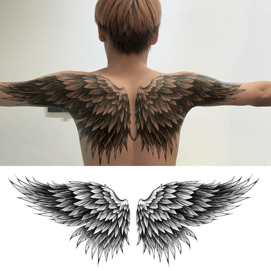 Wings Tattoo Sticker Waterproof And Hard-wearing Men DealSniper.net