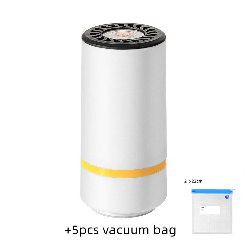 New Mini Vacuum Sealer Kitchen Portable USB Electric AirPump