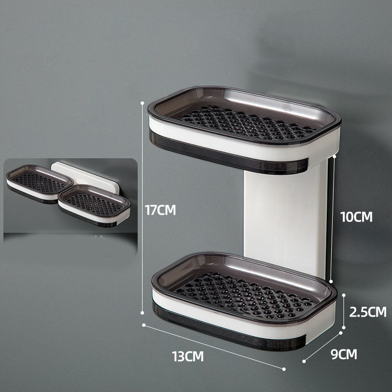 Creative Suction Cup Wall-mounted Soap Dish Kitchen DealSniper.net