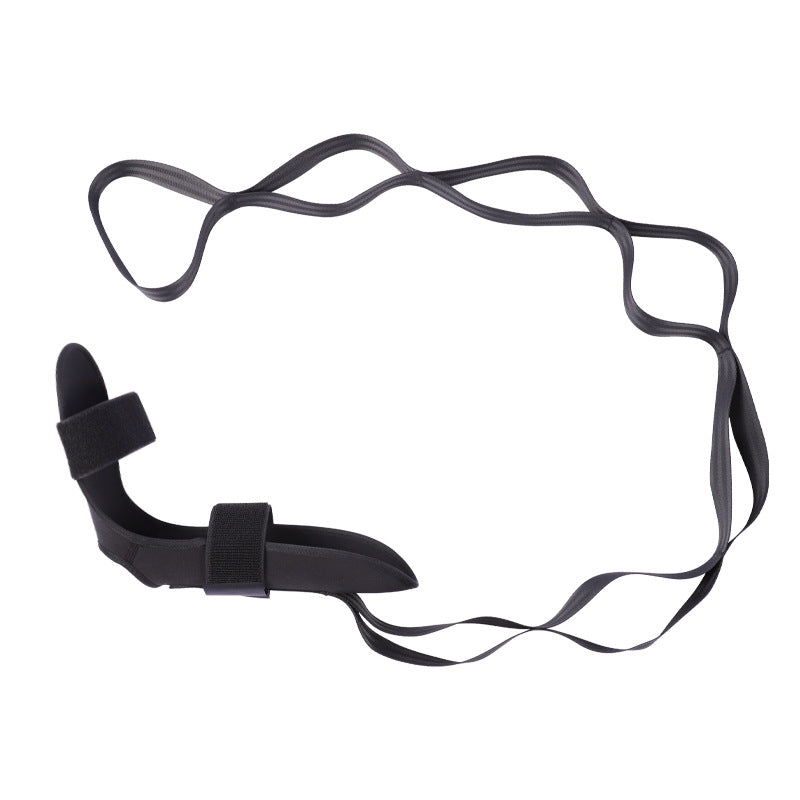 Fitness Yoga Ligament Stretching Belt Foot Rehabilitation Strap Sports Gym From House Black 1PC