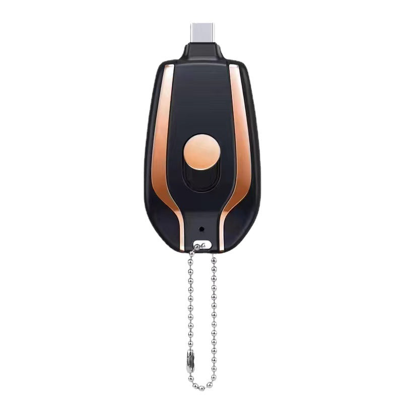 1500mAh Mini Power Emergency Pod Keychain Charger