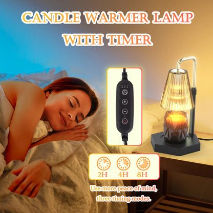 Candle Warmer Lamp Dimmable And Timer Candle Warmer Home Decor dealsniper-net