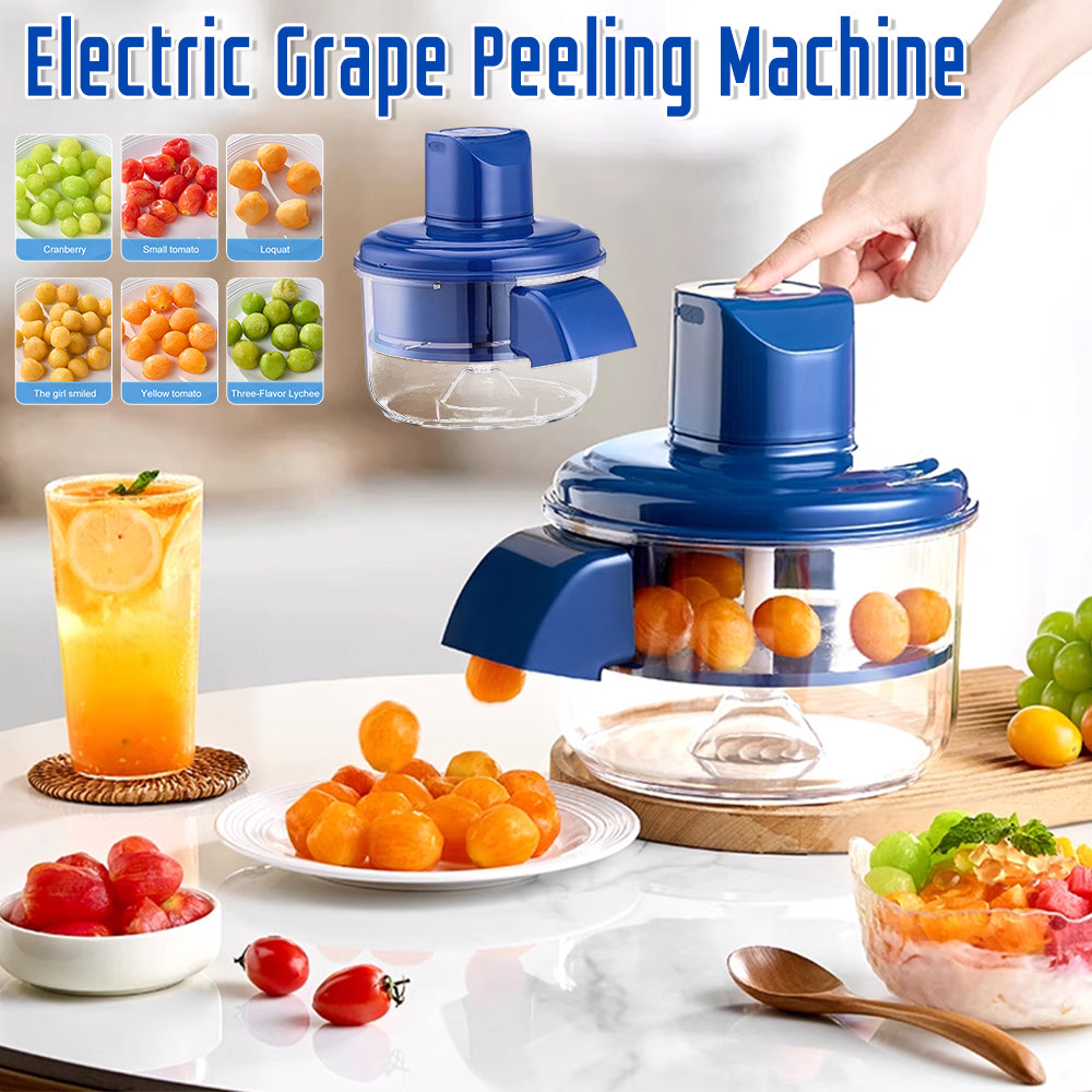 Automatic Electric Grape Peeler Electric Rechargeable Fruit Peeling Kitchen Gym From House