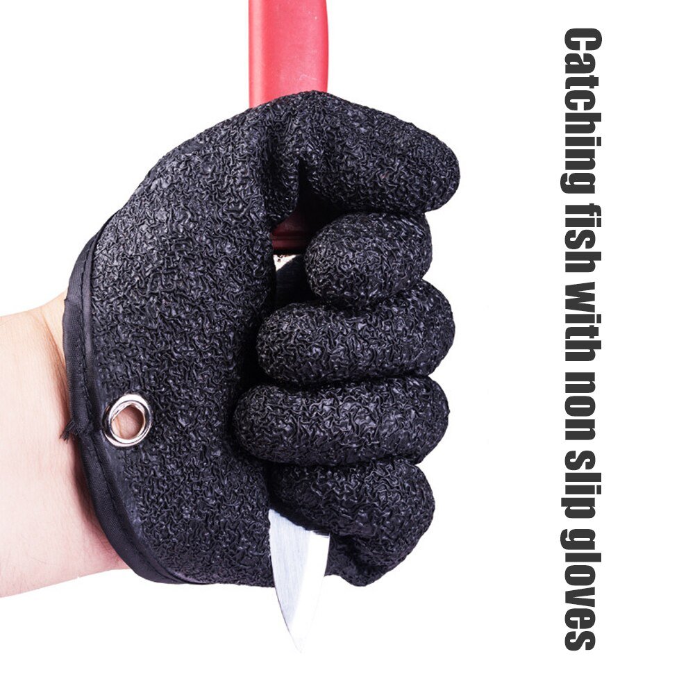 Fishing Gloves Anti-Slip Protect Hand From Puncture Scrapes Fisherman Outdoor dealsniper-net