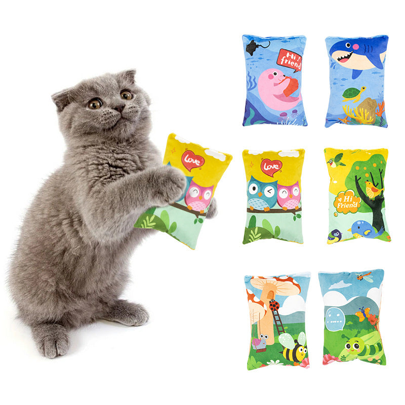 Cat Hug Relieving Stuffy And Grinding Claw Interaction Pets dealsniper-net