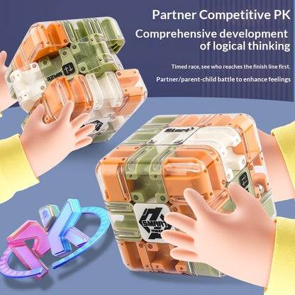 Bead Maze Rubik's Cube Logic Thinking Children's Toy Kids Gym From House