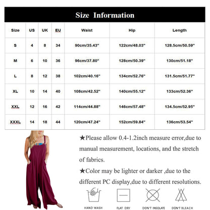 Sling Solid Color Pocket Trousers Jumpsuit