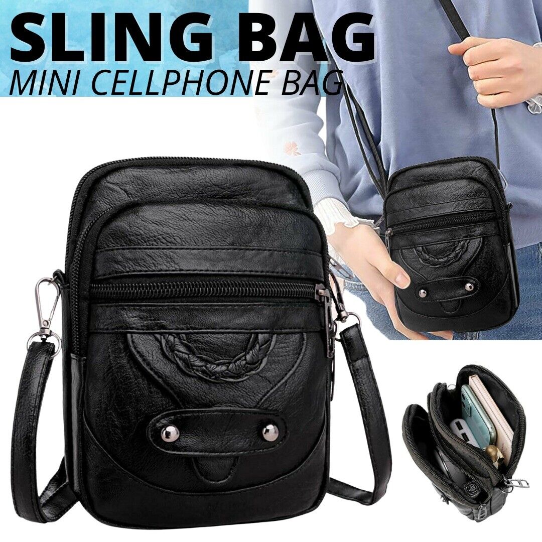 Small Cell Phone Purse Wallet Shoulder Bag Case Cross-body Pouch Handbag Women Women DealSniper.net