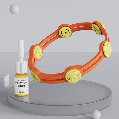 Pet Insect Repellent Collar Cat Anti Flea Collar Dog External Pets DealSniper.net Orange