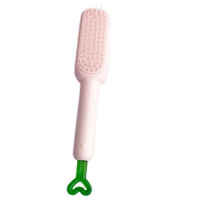 Women's Anti-static Rotatable Telescopic Comb Beauty DealSniper.net Pink