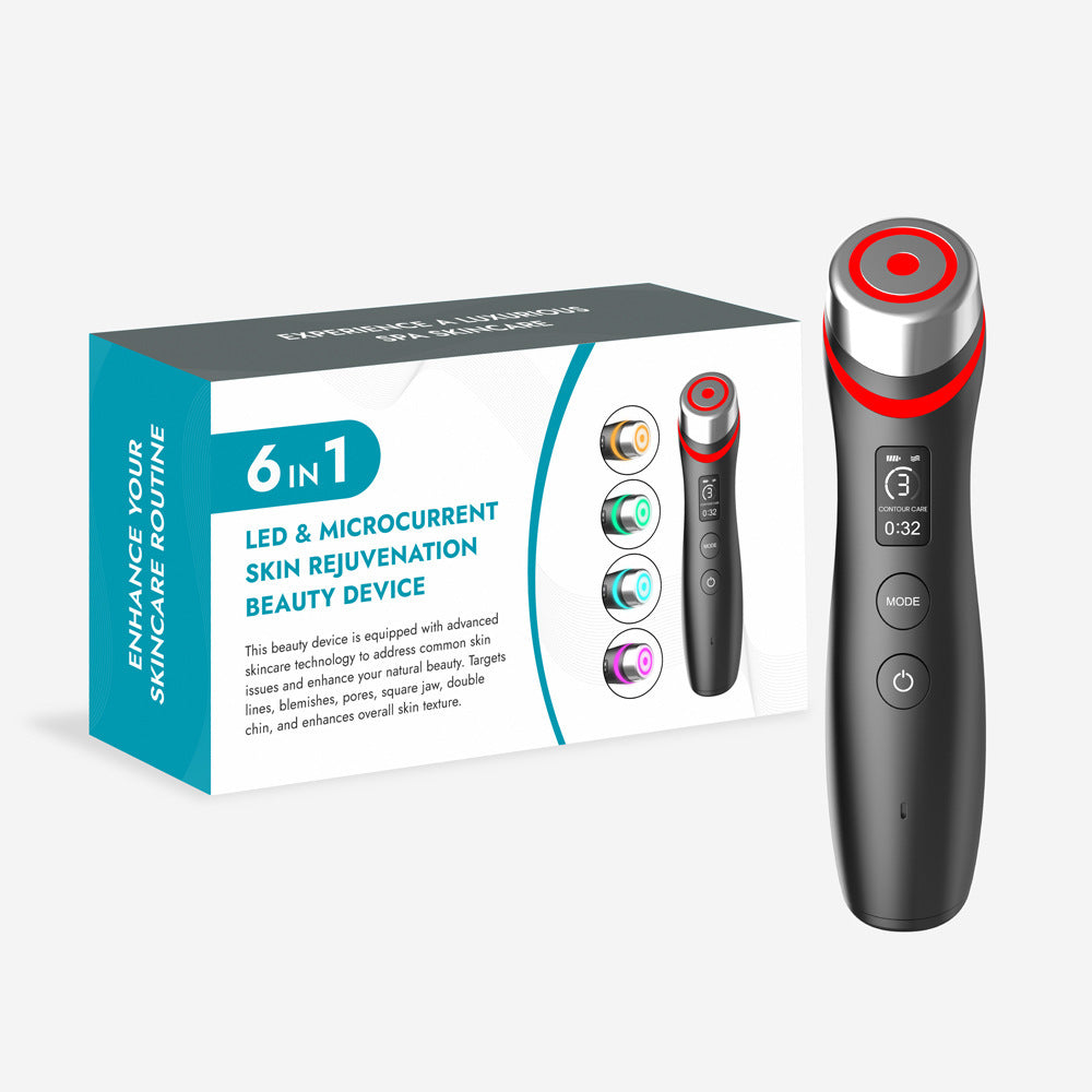 Color Light Import Micro Current Vibration Massager Beauty DealSniper.net