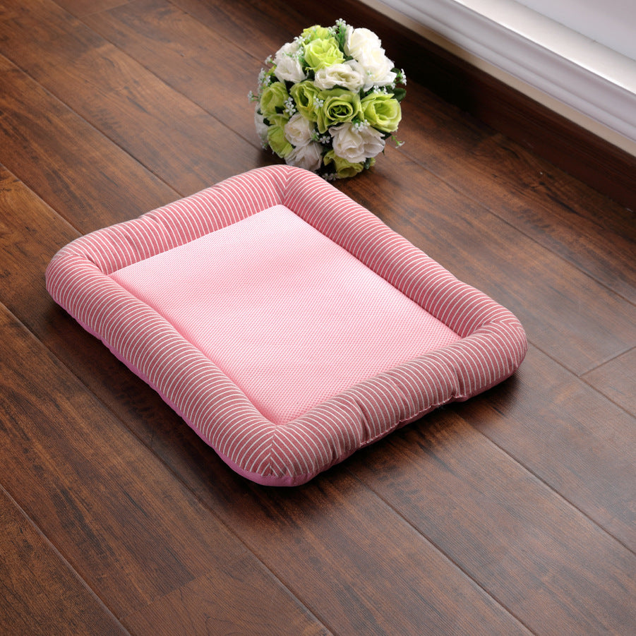 Dog Cooling Mat Light Comfortable Summer Sleeping Pad Pets Gym From House B 43x33cm
