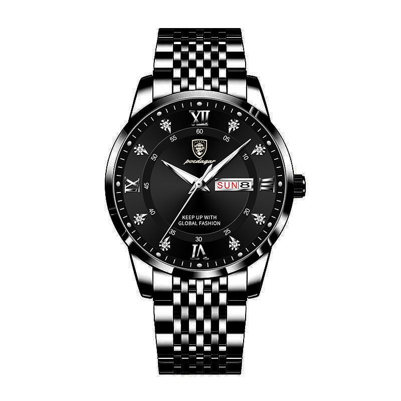 New Men's Watch Waterproof Luminous Calendar Jewelry Gym From House 7 Style