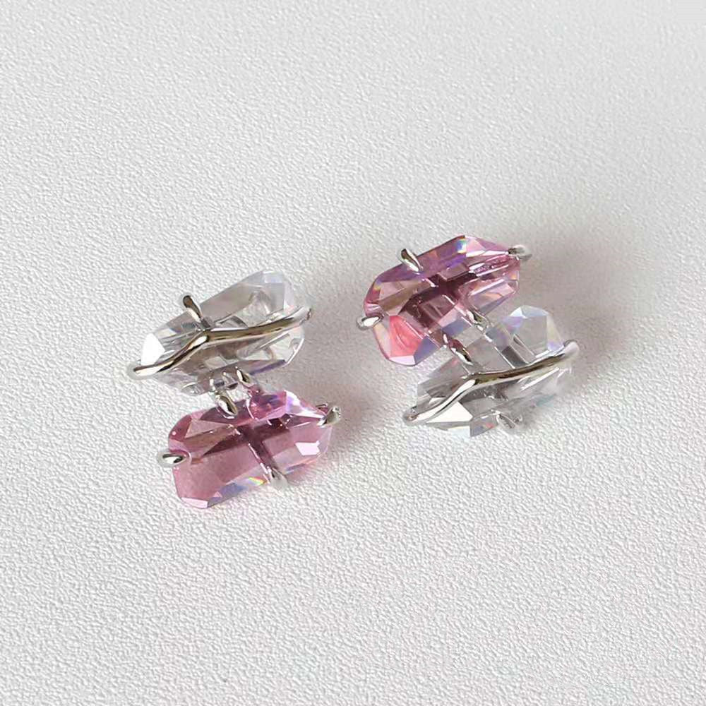 Women's Peach Blossom Spar Earrings Jewelry dealsniper-net Pink