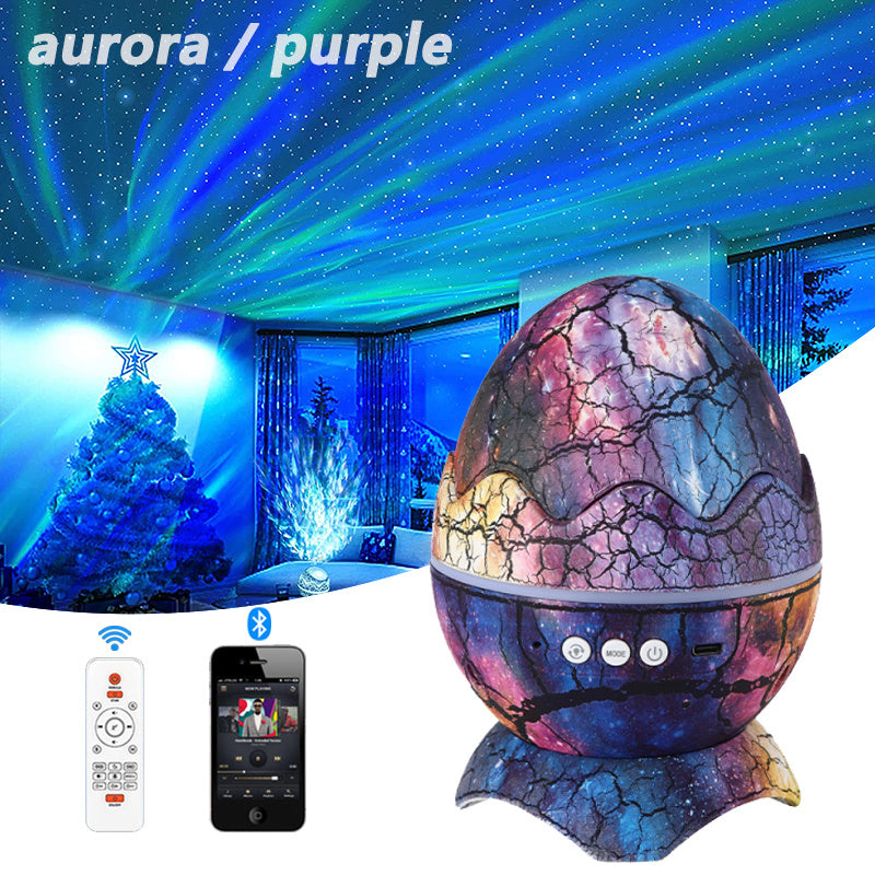 New Star Light Crack Translucent Dinosaur Egg Water Ripple Home Decor dealsniper-net Interstellar Blue Upgrade large dinosaur egg USB