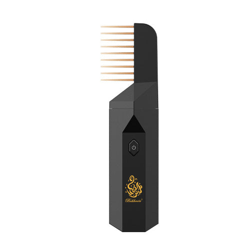 Comb Electronic Aromatherapy Stove USB Bakhoor Incense Burner Censer Beauty DealSniper.net Black
