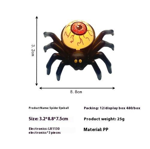 Halloween Festival Atmosphere Creative Halloween Spider Holidays DealSniper.net Eyeball
