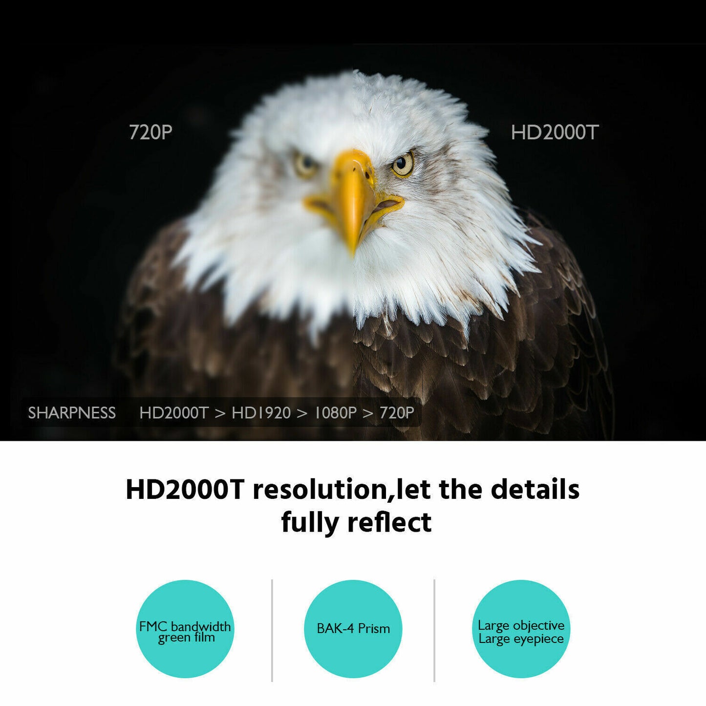40x60 Day Night Vision HD Optical Monocular Hunting Camping Outdoor DealSniper.net