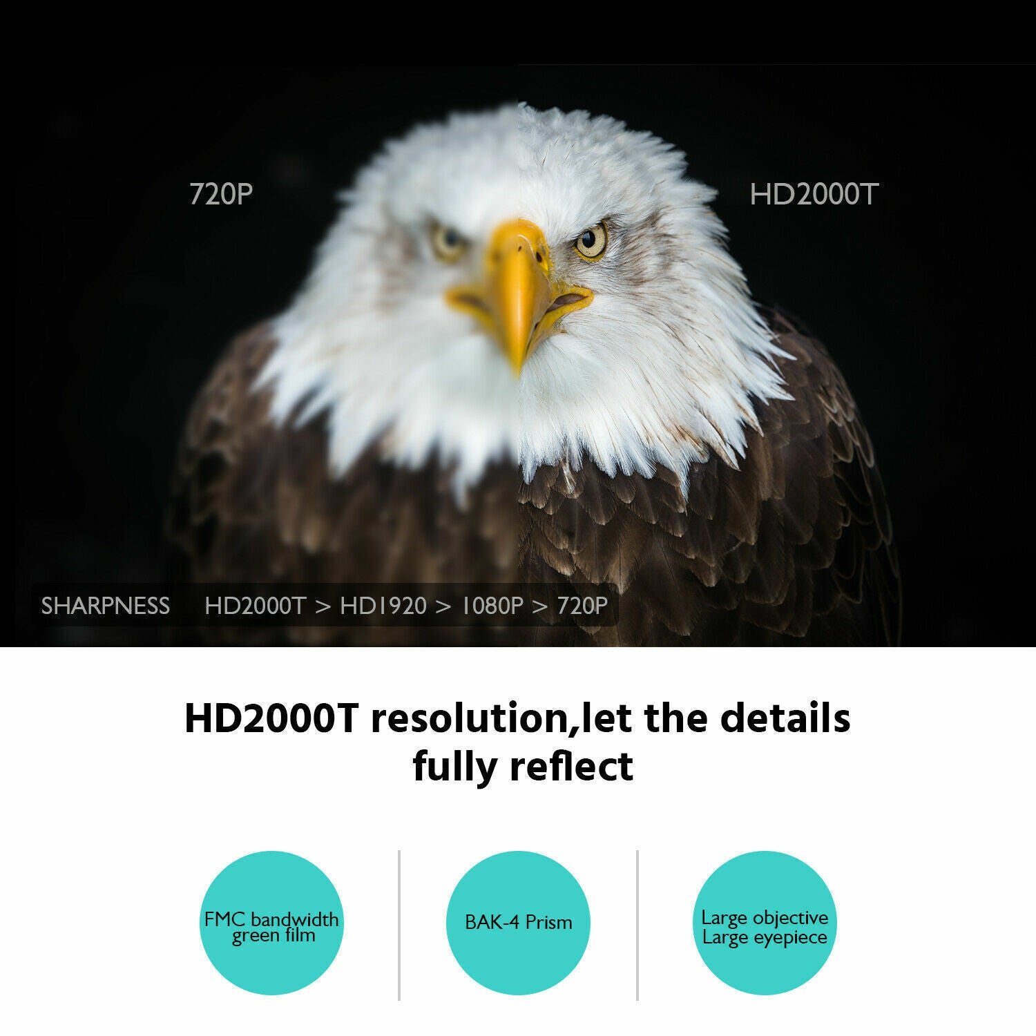 40x60 Day Night Vision HD Optical Monocular Hunting Camping Outdoor DealSniper.net