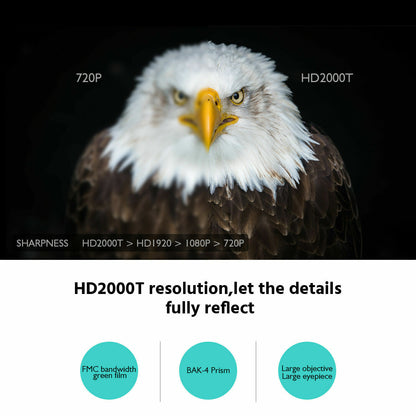 40x60 Day Night Vision HD Optical Monocular Hunting Camping Outdoor DealSniper.net