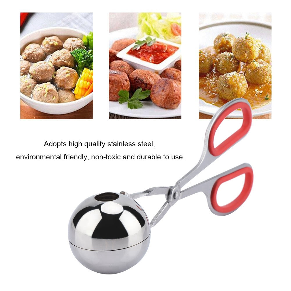 304 Stainless Steel NOn sticky Meatballs Rice Balls Clip Kitchen DealSniper.net
