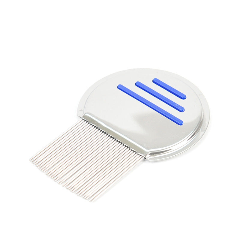 Stainless Steel To Floating Hair Comb Fine Tooth Beauty dealsniper-net Blue