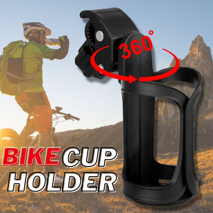 Bike Cup Holder Cycling Beverage Water Bottle Cage Mount Drink Bicycle Handlebar Outdoor DealSniper.net