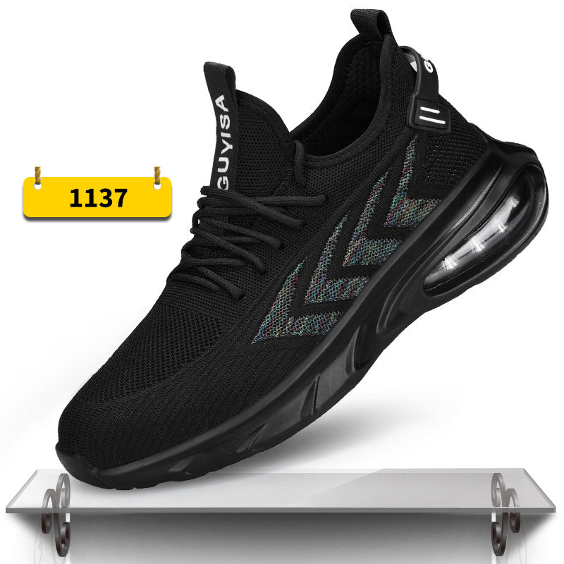 Indestructible Steel Toe Work Shoes Men Sneakers Fashion Men DealSniper.net C1137 Size39
