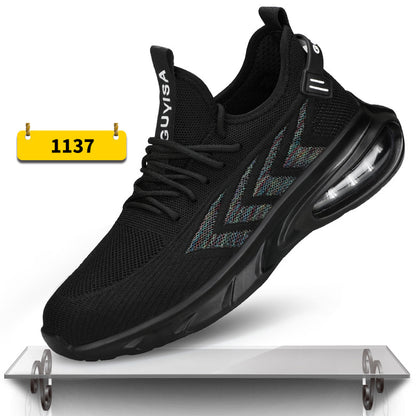 Indestructible Steel Toe Work Shoes Men Sneakers Fashion Men DealSniper.net C1137 Size39